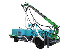 UPS-20JT  Mine Truck-mounted Robot Shotcrete Machine