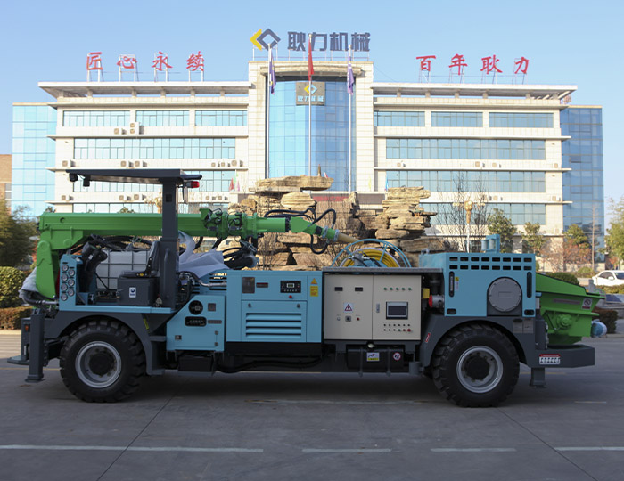 GSPB25T Diesel wet concrete spraying trolley