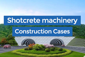 Shotcrete machinery